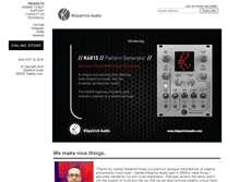 Tablet Screenshot of kilpatrickaudio.com